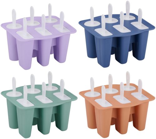 JÉGKRÉM KÉSZÍTŐ 4 FÉLE 6 NYALÓKA 15,5X15X8,9CM