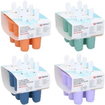 JÉGKRÉM KÉSZÍTŐ 4FÉLE 6 NYALÓKA 15X12,2X10CM SC/PP