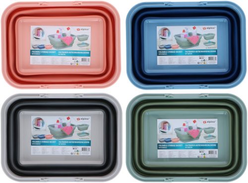 TÁROLÓ KOSÁR MŰA. HAJTOGATHATÓ 4FÉLE