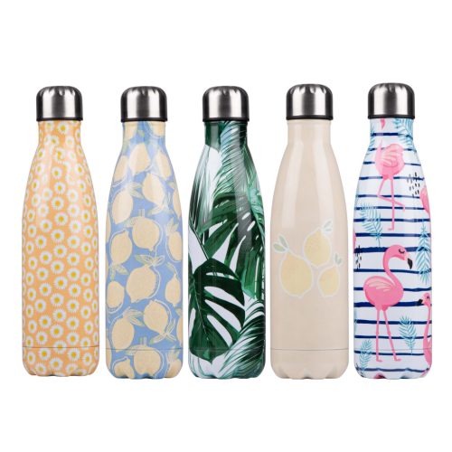 TERMOSZ 470ML DUPLA FALÚ 5 FÉLE