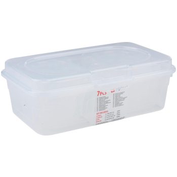 TÁROLÓ DOBOZ MŰA. 7DB (2X420, 2X860, 2X1540, 1X4600ML)