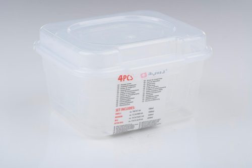 TÁROLÓDOBOZ 4DB (500/1000/1600/2640ML)