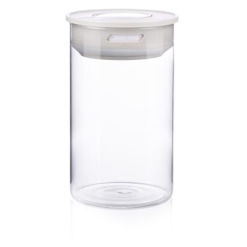 TÁROLÓ ÜVEG VÁKUUMOS 10X10X16,5CM 1L