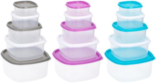 TÁROLÓDOBOZ SZETT MŰA. 10RÉSZES 3SZÍN