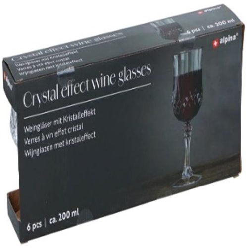 BOROSPOHÁR KÉSZLET 6X200ML