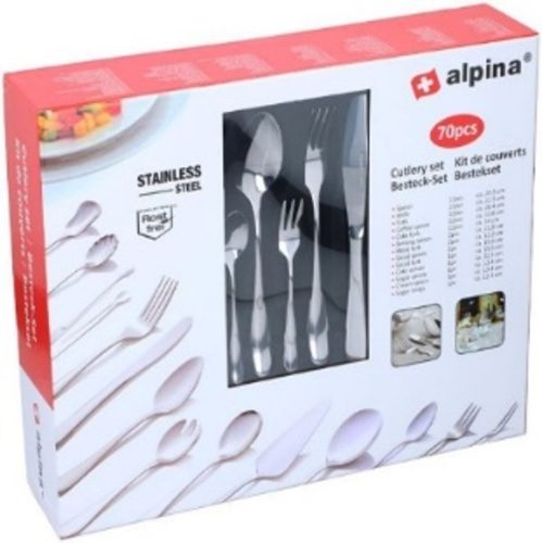 EVŐESZKÖZ SZETT 70 DARABOS TÜKÖRFÉNYEZETT