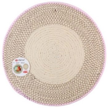 TÁNYÉRALÁTÉT 38CM BÉZS BARNA PAPÍRFONAL