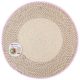 TÁNYÉRALÁTÉT 38CM BÉZS BARNA PAPÍRFONAL