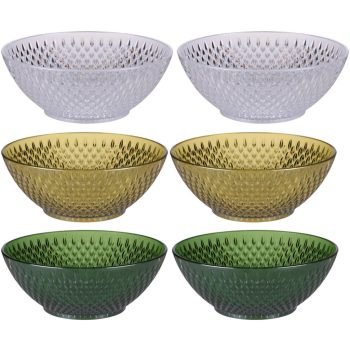 TÁL 2DB 3 SZÍNBEN MŰA. 14,5CM 14,5X5,5CM