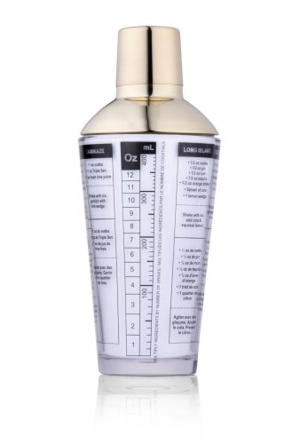 SHAKER 500ML 6 FÉLE RECEPTTEL