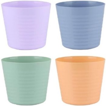 POHÁRKÉSZLET PP 4DB 7,5X8,5CM 230ML