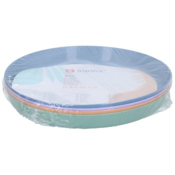 TÁNYÉRKÉSZLET PP 4DB 18,5X3CM