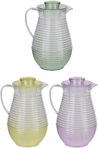 KANCSÓ HŰTŐAKKUVAL 2L  17,5X14,5X25,3CM PS/PP 3FÉLE