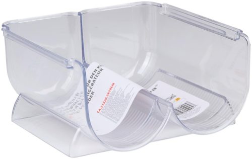 HŰTŐS BORTARTÓ 21X20,5X10. FEDÉL NÉLKÜL PET