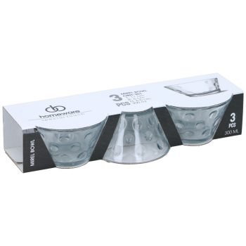 ÜVEGTÁL "MIREL" 300ML 3DB-OS