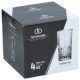 POHÁR ÜVEG 260ML 4DB-OS