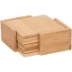 POHÁRALÁTÉT BAMBUSZ 6DB 11CM TARTÓBAN