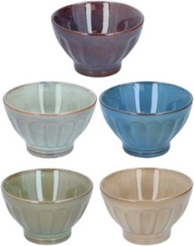 TÁL KŐEDÉNY 5FÉLE 13,9X8CM