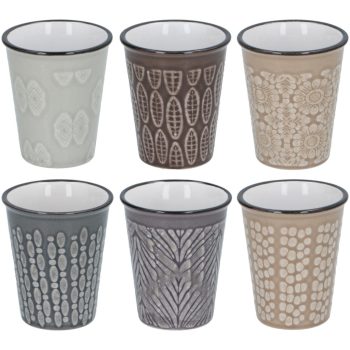 CSÉSZE 110ML ESPRESSO REAKTÍV MÁZAS 6DB-OS