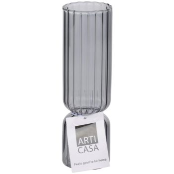 VÁZA ÜVEG 5X5X17CM