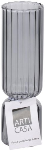 VÁZA ÜVEG 5X5X17CM