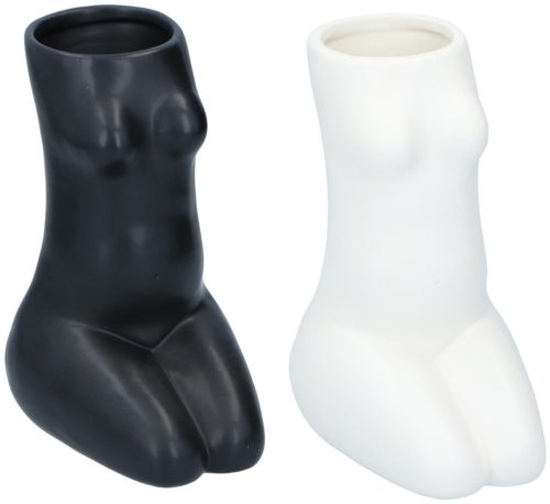 VÁZA DOLOMIT NŐI ALAK 15X12X21CM 2 FÉLE