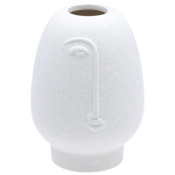 VÁZA PORCELÁN FEJ FORMA 12X12X17CM