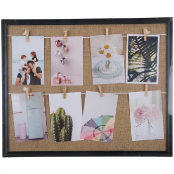   KOLLÁZSKERET 8 CSIPESSZEL 52,5X42,5X1,2CM 600GR GL/JT/MDF/PAP SHK/BC FSC