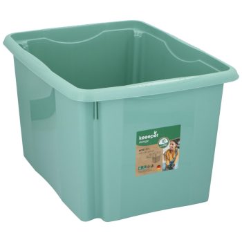 TÁROLÓ DOBOZ 30L ZÖLD 44,5X34,5X27CM