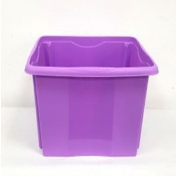 TÁROLÓ DOBOZ 30L LILA 44,5X34,5X27CM