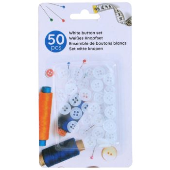 GOMB SZETT FEHÉR 50DB
