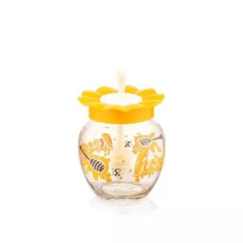 MÉZTARTÓ CSURGATÓVAL 370ML 2F