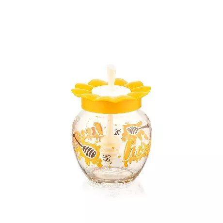 MÉZTARTÓ CSURGATÓVAL 370ML 2F