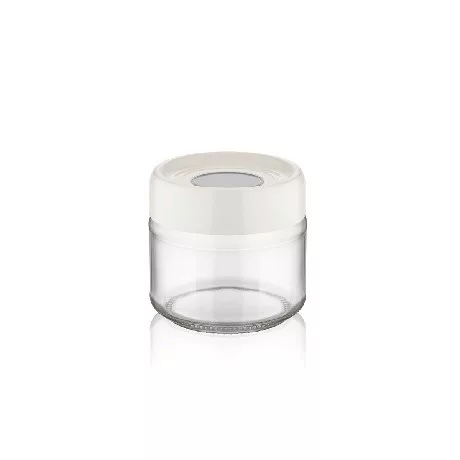 TÁROLÓ ÜVEG 300ML 4F H:8,5CM SZ:8,5CM M:14,5CM