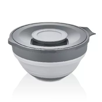   KEVERŐTÁL MŰA. 2 AZ1-BEN FEDŐVEL ÖSSZECSUKHATÓ 3,25L 26,3X23,3X12,8CM, SZÜRKE