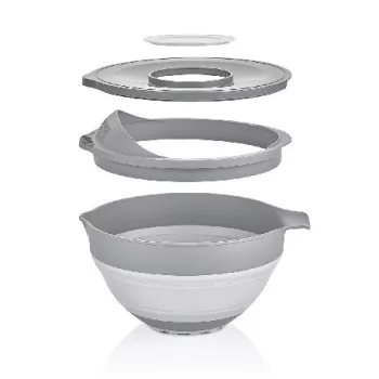 KEVERŐTÁL SZETT MŰA. 3,25L 24,3X23,7X9,7CM, SZÜRKE
