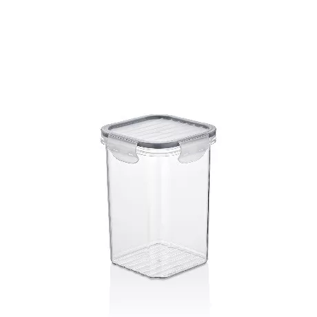 TÁROLÓDOBOZ "QUICK" MŰA. 1,25L 11,6X11,6X16,5CM, ÁTLÁTSZÓ