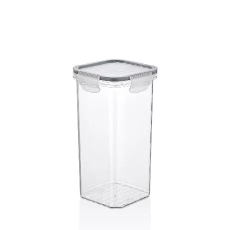 TÁROLÓDOBOZ "QUICK" MŰA. 1,65L 11,6X11,6X21,3CM, ÁTLÁTSZÓ