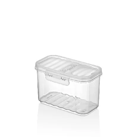 TÁROLÓDOBOZ "QLIFE" MŰA. 1L 16,5X9,4X10,2CM, ÁTLÁTSZÓ