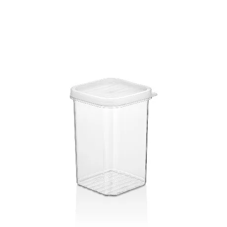 TÁROLÓDOBOZ "QUICK" MŰA. 1,25L 10,9X10,9X16,3CM, ÁTLÁTSZÓ