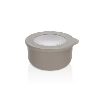 TÁL "QLIFE" MŰA. FEDŐVEL 500ML 13,3X12X6,6CM