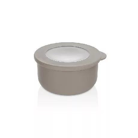 TÁL "QLIFE" MŰA. FEDŐVEL 500ML 13,3X12X6,6CM