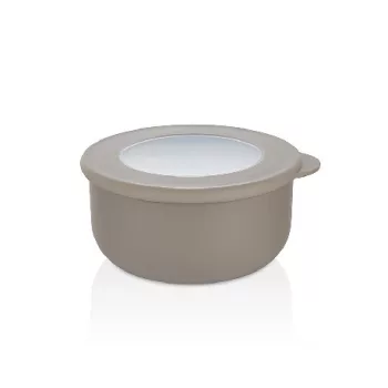 TÁL "QLIFE" MŰA. FEDŐVEL 900ML 16,2X14,8X7,9CM