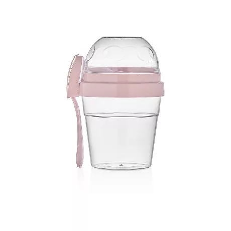 JOGHURT/MÜZLIS POHÁR MŰA. KANÁLLAL 400ML