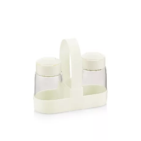 SÓ ÉS BORS SZÓRÓ + TARTÓ 100+100ML 13,7X5,7X12,3CM