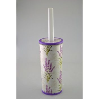   WC KEFE HOSSZÚ TARTÓ ÁTM:10CM M:37CM, 'LEVENDULA'