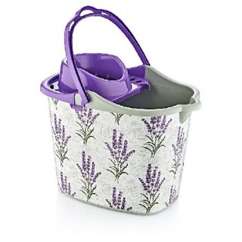   FELMOSÓVÖDÖR GURULÓS 14 L, 29X37X31,5CM,"LEVENDULA"