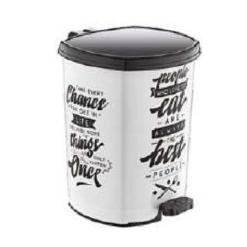 SZEMETES PEDÁLOS 6 L 21X22X26CM, 'PEOPLE'