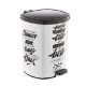 SZEMETES PEDÁLOS 6 L 21X22X26CM, 'PEOPLE'