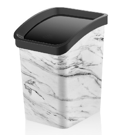 SZEMETES BILLENŐS FEDŐVEL 6L 'MÁRVÁNY'